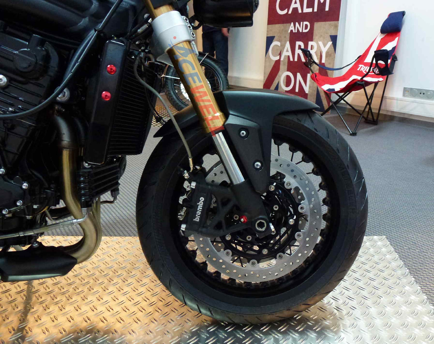 Kineo Wheels for Triumph Speed Triple 1050 2005 (brembo)