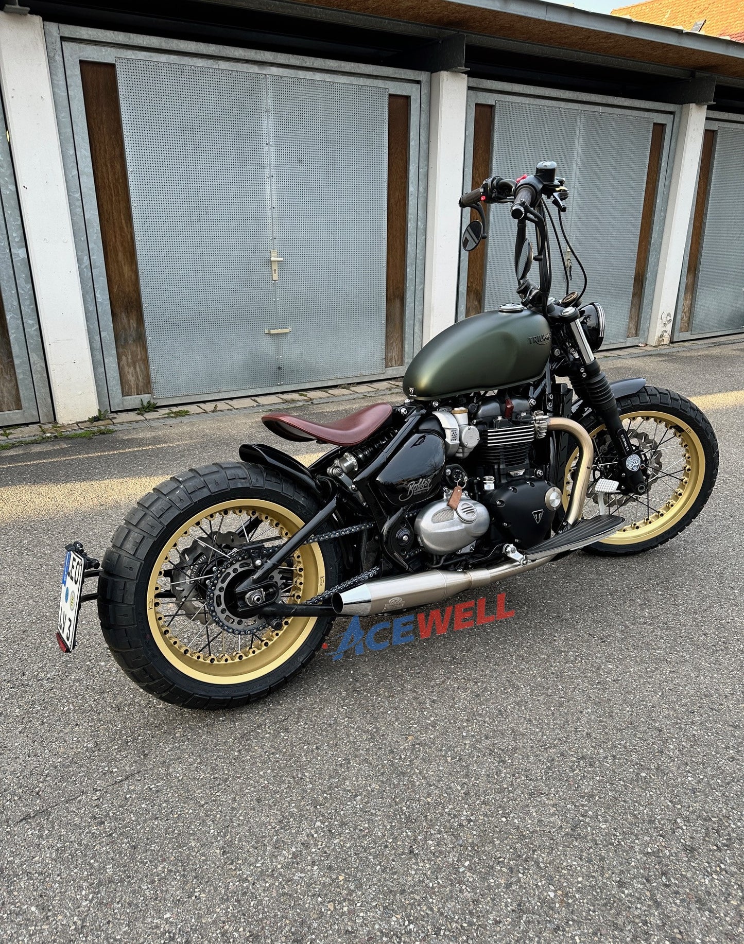 Kineo Wheels für Triumph Bonneville Bobber 2017-2019 (singel brake)