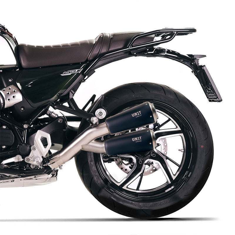 BMW R12 NineT Double Low Auspuff