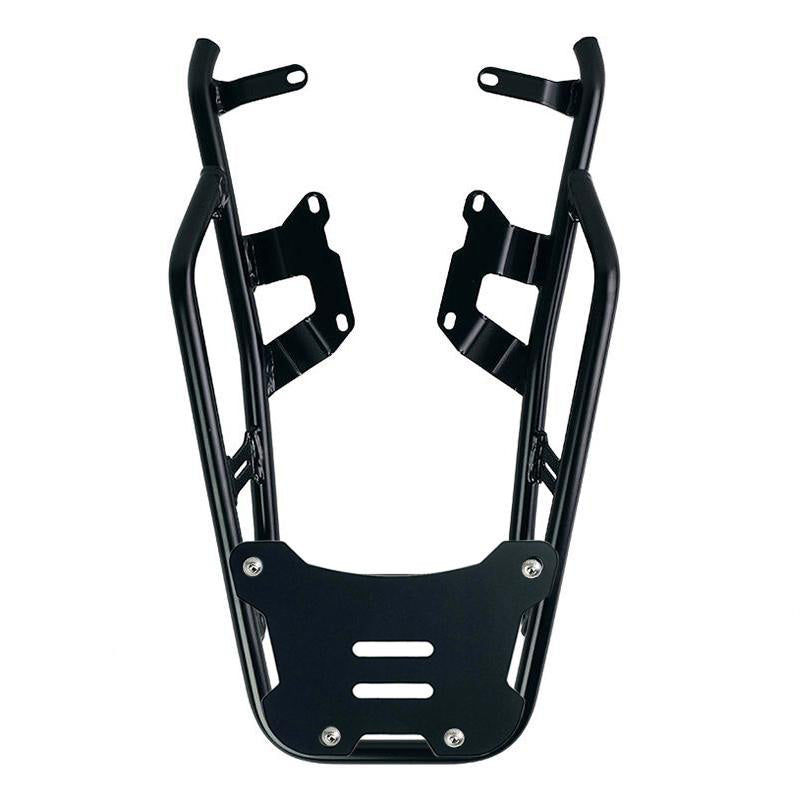 NineT-Gepäckträger mit Soziusgriffen zur Befestigung der Topcaseplatte