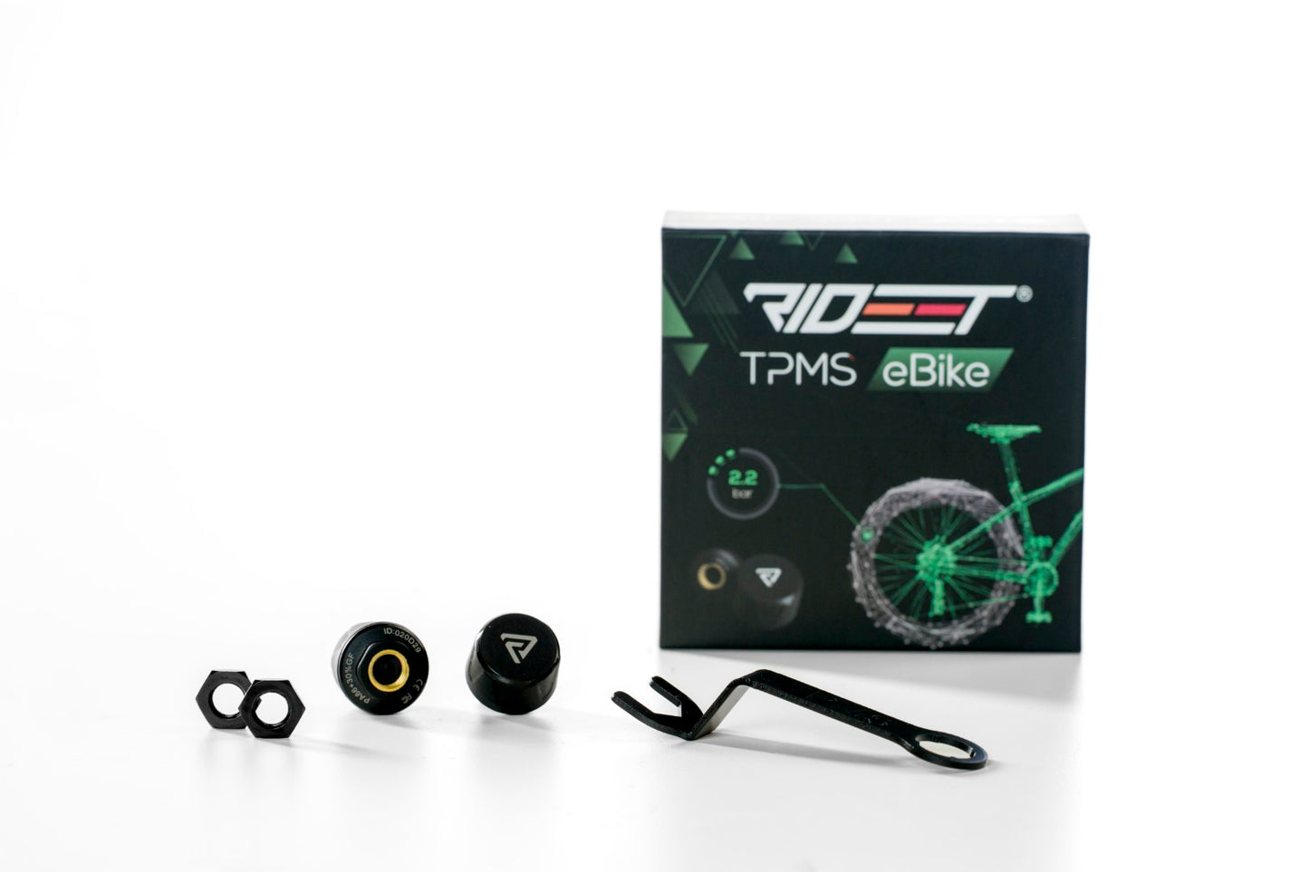 RIDEET TPMS Tire Pressure and Temperature Monitoring System