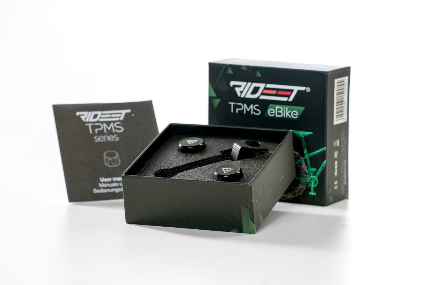 RIDEET TPMS Tire Pressure and Temperature Monitoring System