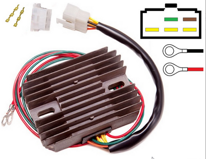 MOSFET UB-CARR451 Lade/Spannungsregler für BMW/Moto Guzzi und Lithium Batterien