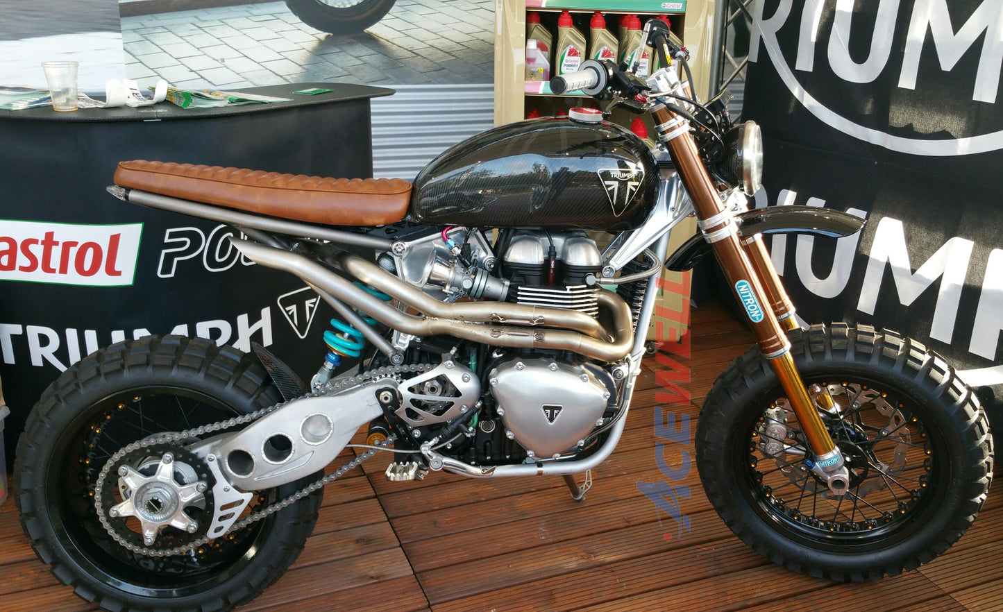 Ruote Kineo per Triumph Scrambler 1200XE 2019-2023