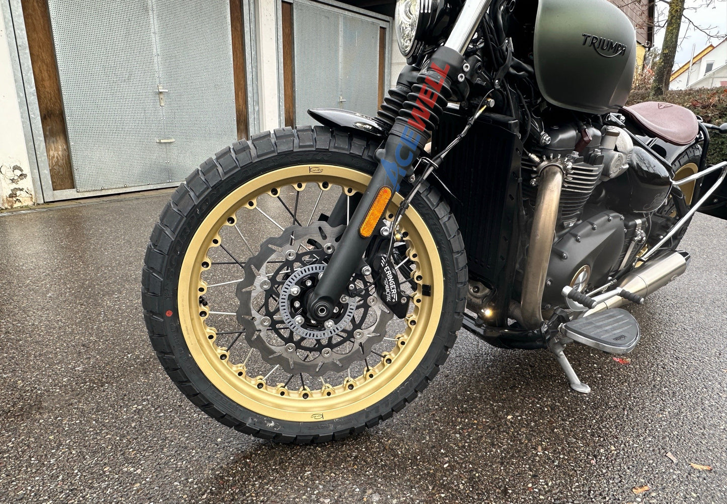 Kineo Wheels for Triumph Bonneville Bobber TFC 2019-2020