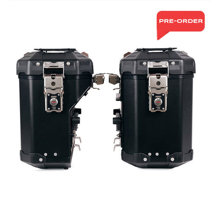 Atlas Aluminium-Taschenpaar 39L+32L