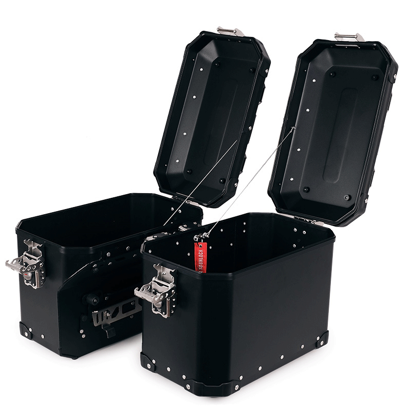 Atlas Aluminium-Seitenkoffer-Set 48L+41L