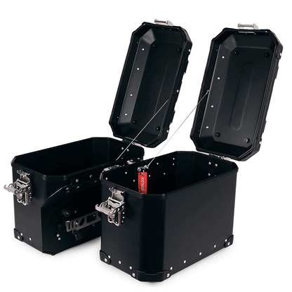 Atlas Aluminium-Seitenkoffer-Set 48L+41L