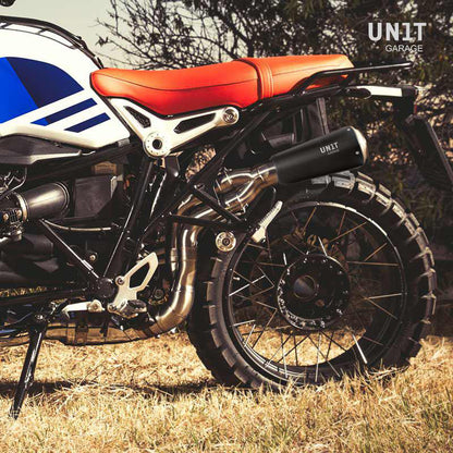 Hohe Auspuffanlage aus Edelstahl RnineT