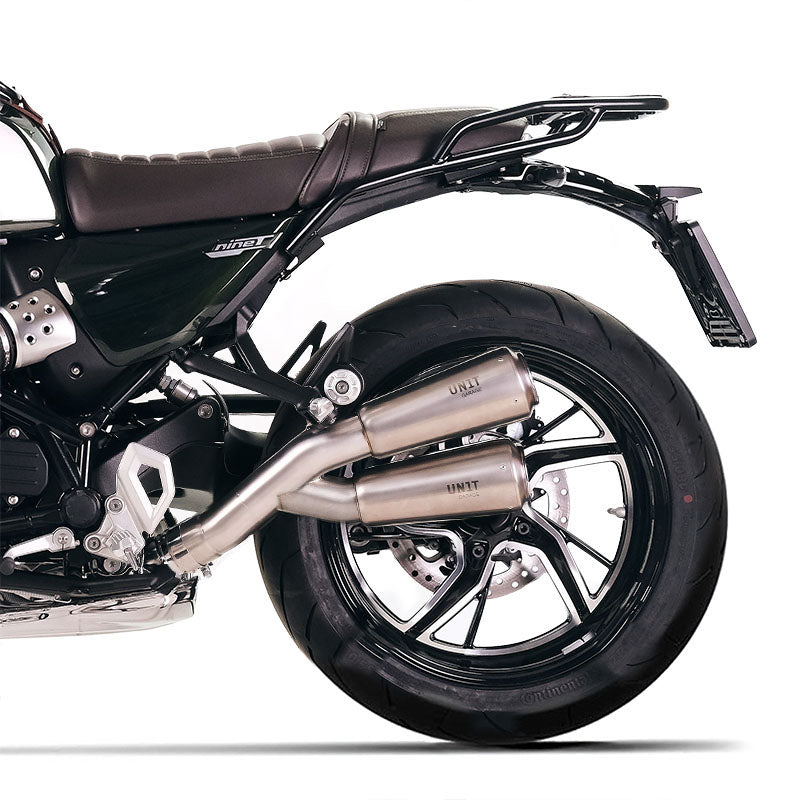 BMW R12 NineT Double Low Auspuff