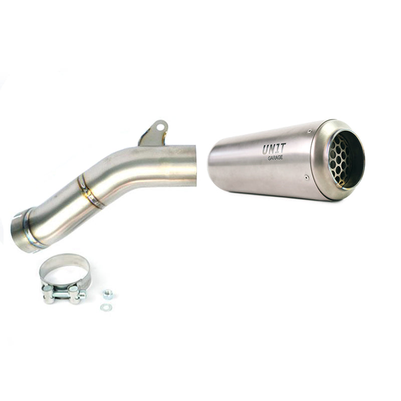 Niedriger Titanschalldämpfer RnineT