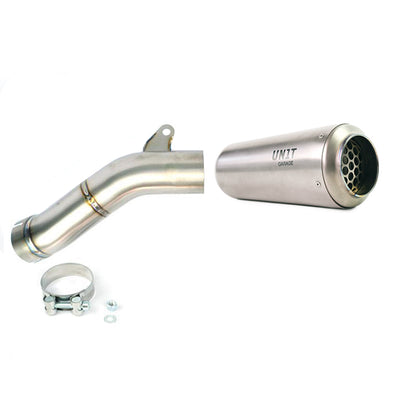 Niedriger Titanschalldämpfer RnineT