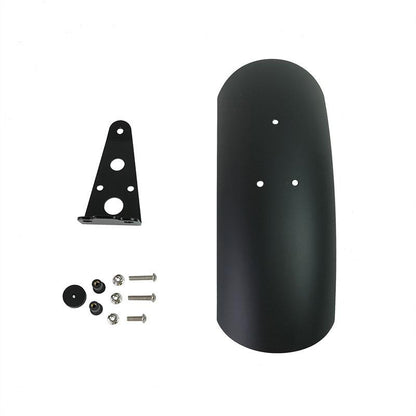 Hoher Kotflügel nineT aus Aluminium/Schwarz