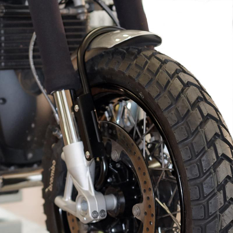 BMW R12 Kotflügel vorne schwarz/silber