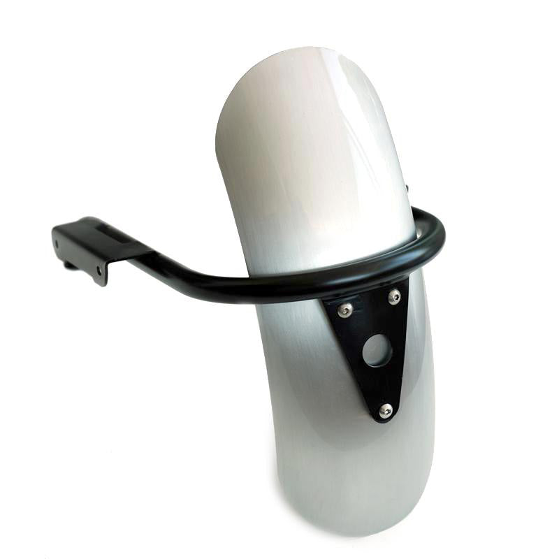 Schwarzer/Silberner vorderer Kotflügel