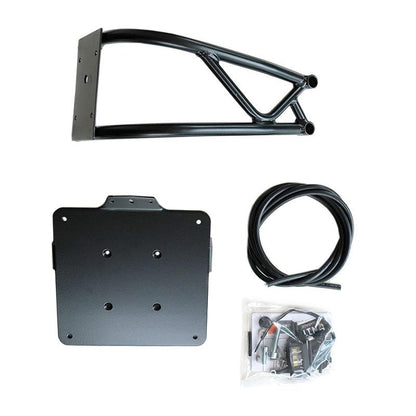 Niedriger Kennzeichenhalter