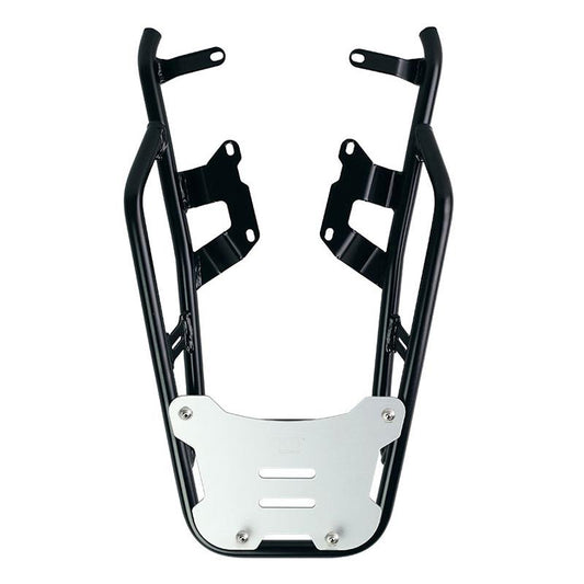 NineT-Gepäckträger mit Soziusgriffen zur Befestigung der Topcaseplatte