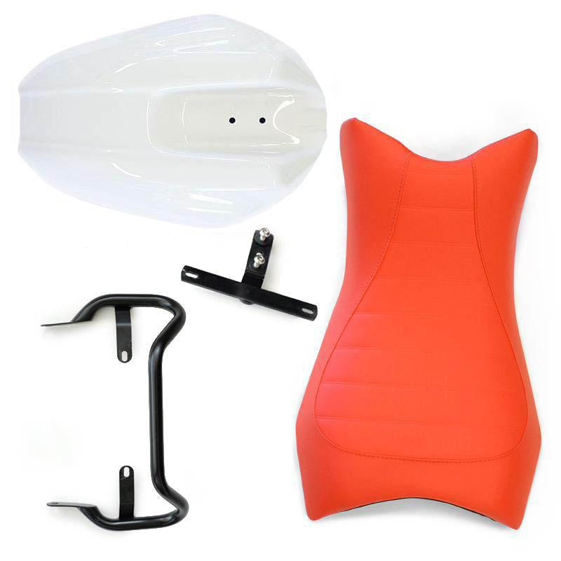 NineT Einzelsitzbank orange in sky