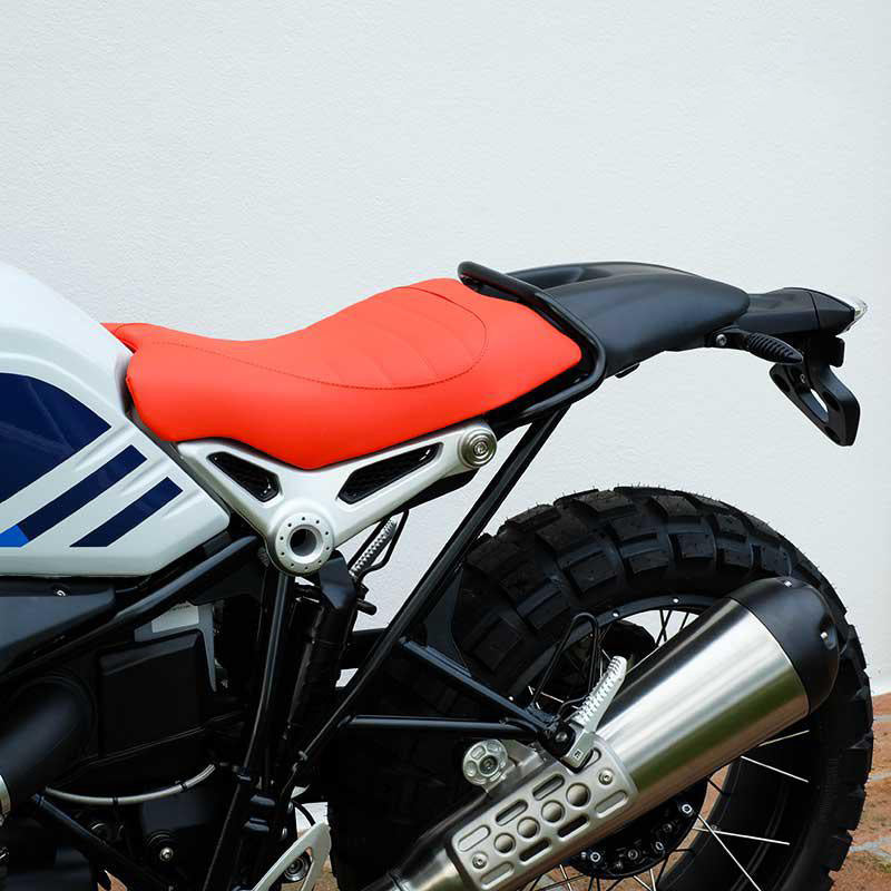 NineT Einzelsitzbank orange in sky